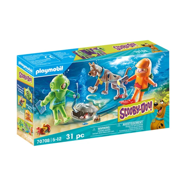 PLAYMOBIL SCOOBY-DOO ADVENTURE WITH GHOST DIVER