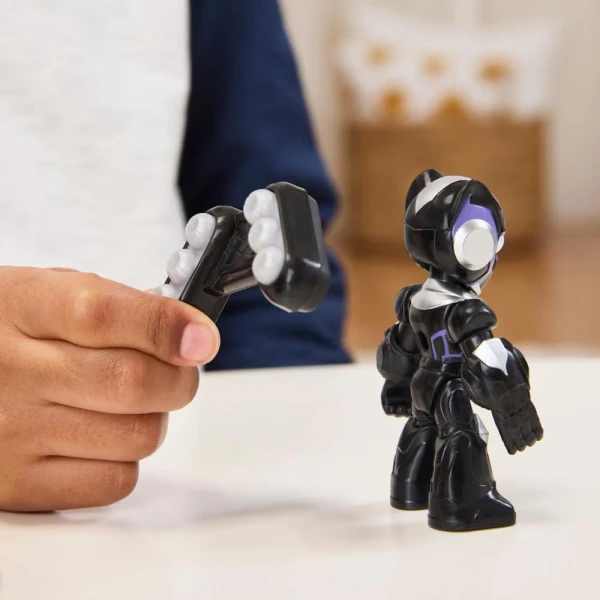 MARVEL IRON MAN AND HIS AWESOME FRIENDS ΟΧΗΜΑ BLACK PANTHER ΜΕ ΦΙΓΟΥΡΑ