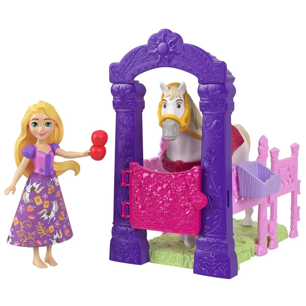 DISNEY PRINCESS ΜΙΝΙ ΚΟΥΚΛΕΣ ΠΡΙΓΚΙΠΙΚΟΙ ΣΤΑΒΛΟΙ - RAPUNZEL & MAXIMUS