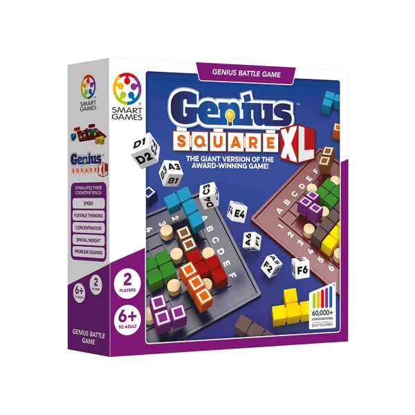 SMARTGAMES BOARD GAME GENIUS SQUARE XL