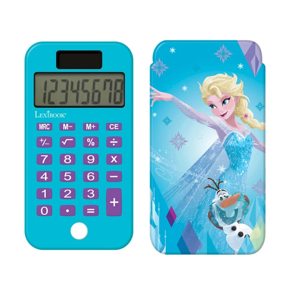 LEXIBOOK POCKET CALCULATOR WITH PROTECTION COVER DISNEY FROZEN