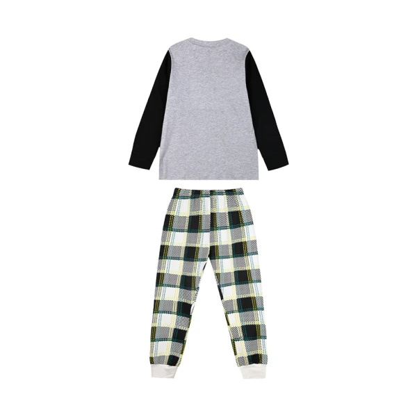 ENERGIERS  BOY\'S  PAJAMAS CHECKERED