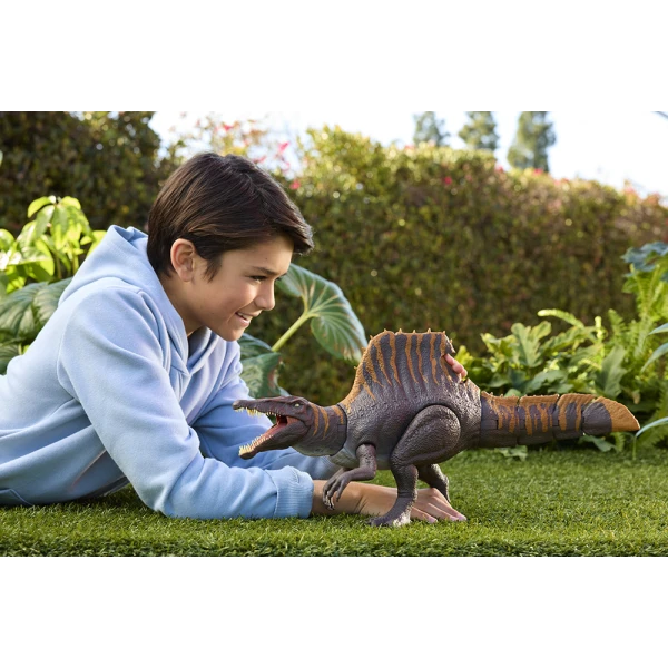 JURASSIC WORLD REBIRTH - SPINOSAURUS WITH 2 ATTACJ MOVES AND SOUNDS