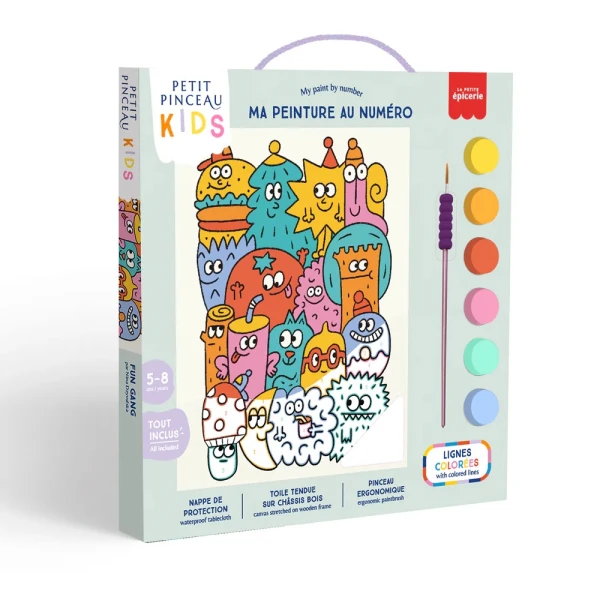 PETIT PINCEAU KIDS ΖΩΓΡΑΦΙΚΗ ΜΕ ΑΡΙΘΜΟΥΣ - TOGETHER