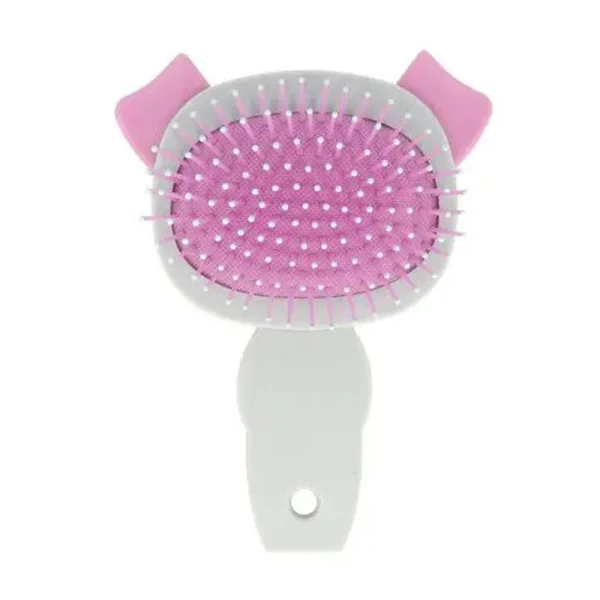 HAIR BRUSH ANIMALS - 4 DESIGNS
