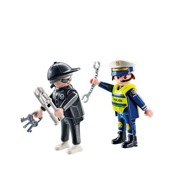 PLAYMOBIL ACTION HEROES ΑΣΤΥΝΟΜΟΣ ΚΑΙ ΔΙΑΡΡΗΚΤΗΣ