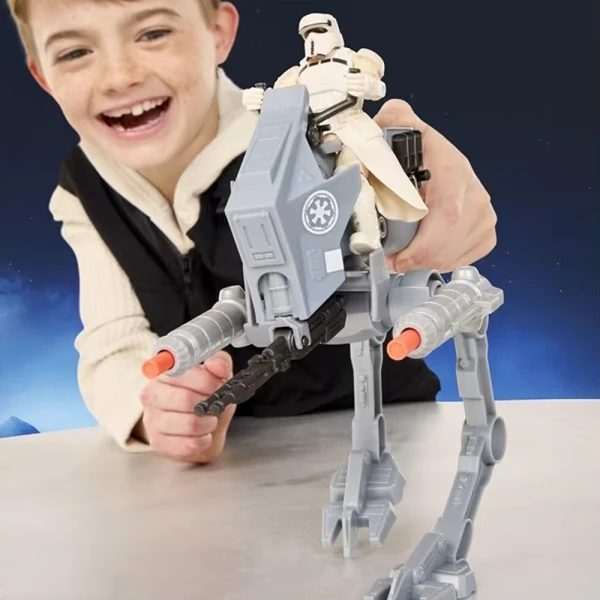 STAR WARS ACTIONVERSE AT-RT VEHICLE & IMPERIAL DRIVER