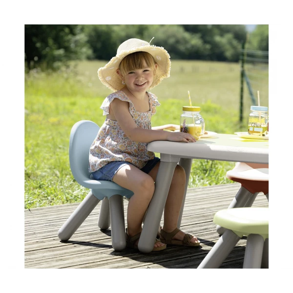 SMOBY LIFE KIDS CHAIR LIGHT BLUE