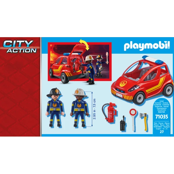 PLAYMOBIL CITY ACTION FIRE SET
