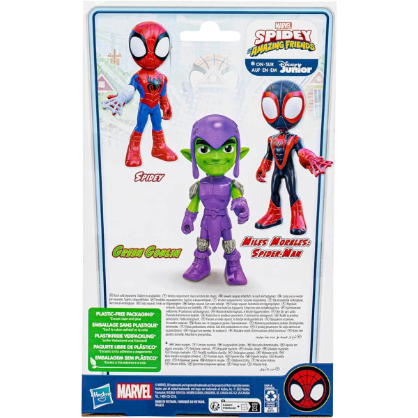 SPIDERMAN MARVEL SPIDEY AND HIS AMAZING FRIENDS SUPERSIZED GREEN GOBLIN