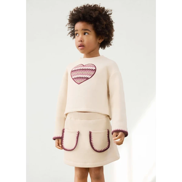 MAYORAL SET SKIRT BEIGE