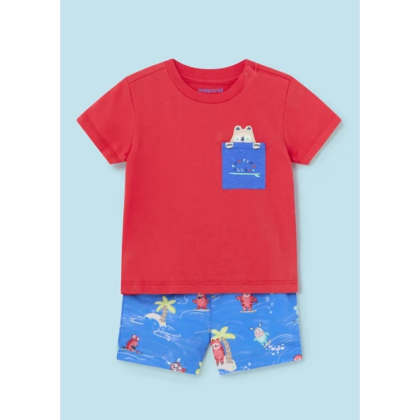MAYORAL ΣΕΤ ΜΠΛΟΥΖΑΚΙ ΜΠΑΝΙΟ ΜΠΛΕ
