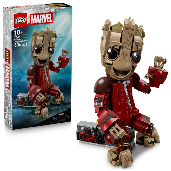 LEGO®  MARVEL ΓΚΡΟΥΤ ΜΕ ΦΟΡΜΑ ΟΛΕΘΡΙΟΥ