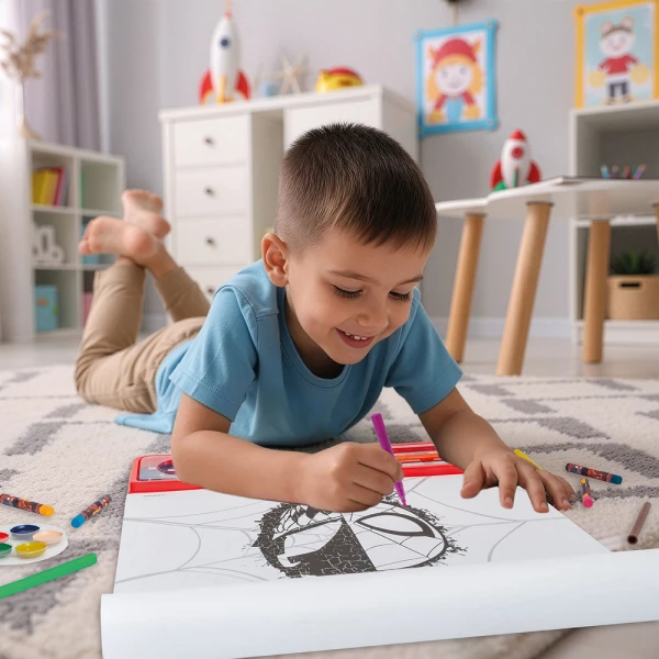 GIGA BLOCK DRAWING SET SPIDER-MAN EVERGREEN 5 IN 1 FOR AGES 3+