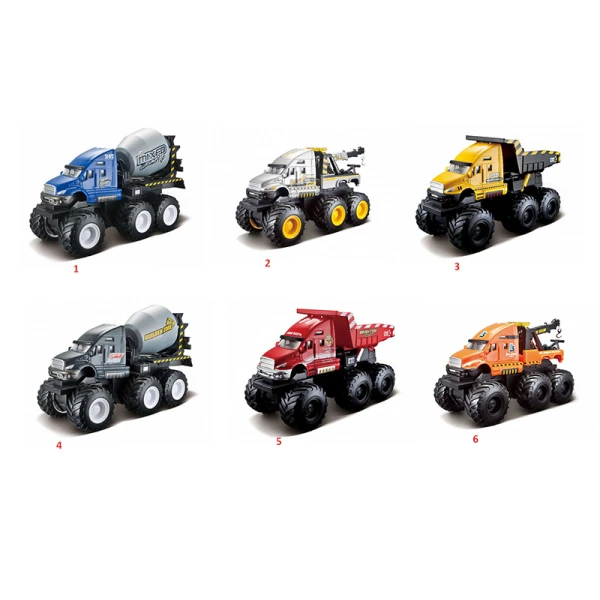 MAISTO FRESH METAL ΟΧΗΜΑΤΑ BUILDER MONSTER - ΔΙΑΦΟΡΑ ΣΧΕΔΙΑ