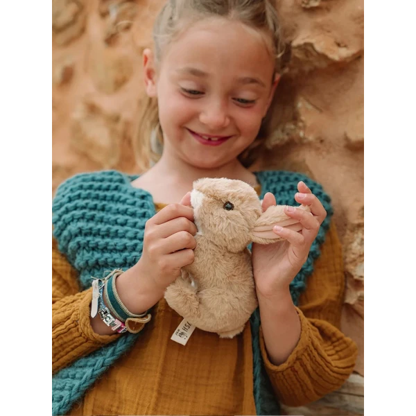 WWF PLUSH ECO RABBIT BEIGE 15 cm