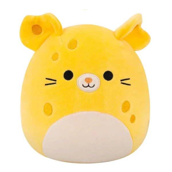SQUISHMALLOWS ΛΟΥΤΡΙΝΟ 30.5 εκ. ΖΩΑΚΙ ΦΡΟΥΤΑΚΙ - AMELIA THE YELLOW CHEESE MOUSE