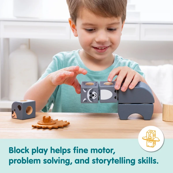 MELISSA & DOUG BLOCKABLES FOREST FRIENDS