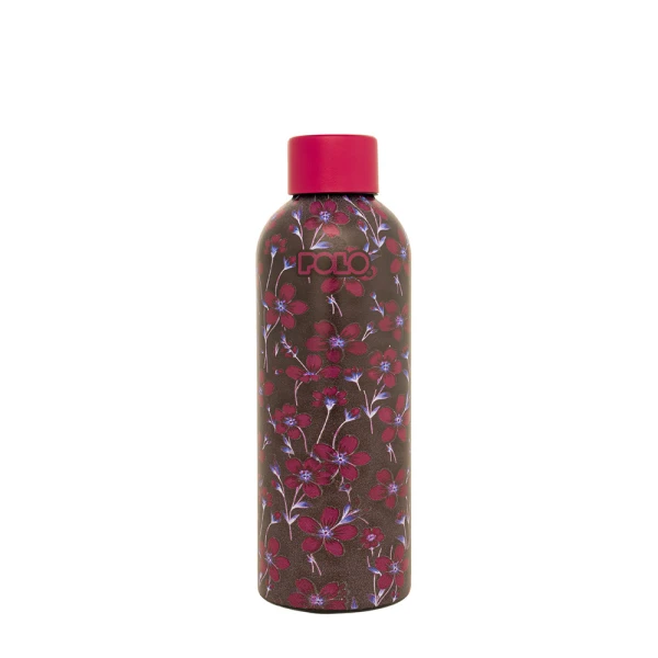 POLO 2026 STAINLESS STEEL THERMOS BLOSSOM 500ml BORDEAUX BLOSSOM