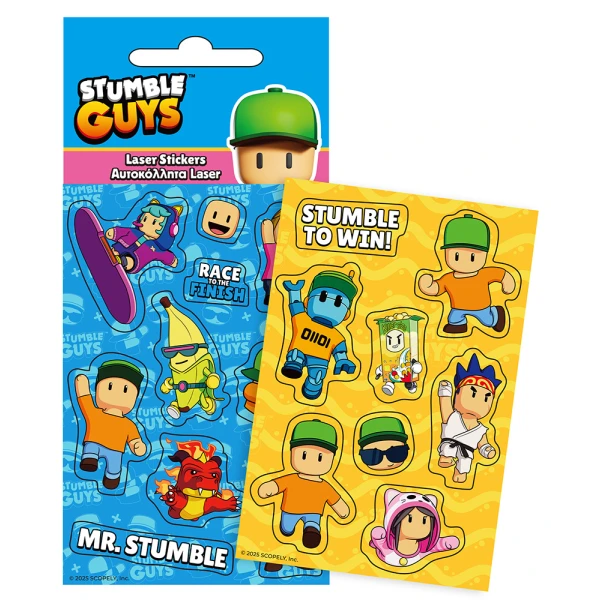 LASER STICKERS STUMBLE GUYS