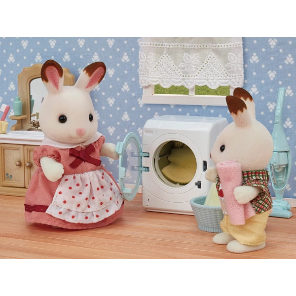 THE SYLVANIAN FAMILIES ΠΛΥΝΤΗΡΙΟ ΚΑΙ ΣΚΟΥΠΑ