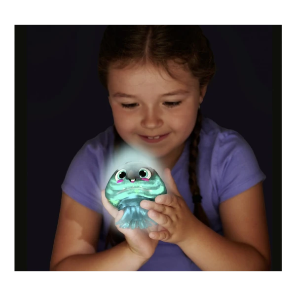GLIBBI GLOWY ΜΕΔΟΥΣΑ ΜΕ SLIME ΠΟΥ ΦΩΣΦΟΡΙΖΕΙ