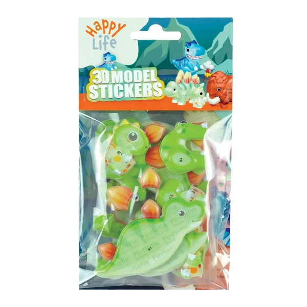 3D STICKER ΠΑΖΛ 24 τεμ. ΔΕΙΝΟΣΑΥΡΟΙ - 3 ΣΧΕΔΙΑ