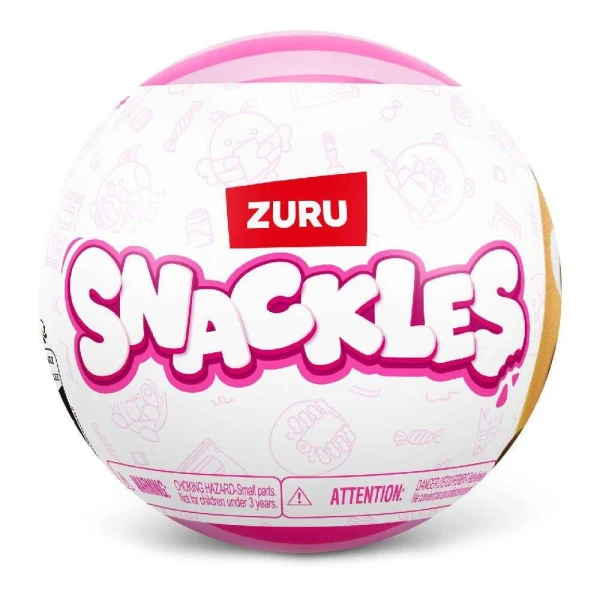 BALL PLUSH SNACKLES S3 SURPRISE