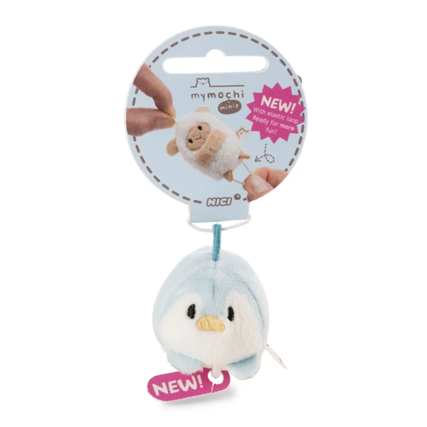 MY MOCHI MINIS ΞΑΠΛΩΤΟ ΚΡΕΜΑΣΤΟ ΛΟΥΤΡΙΝΟ 5 cm PENGUIN WADDLE
