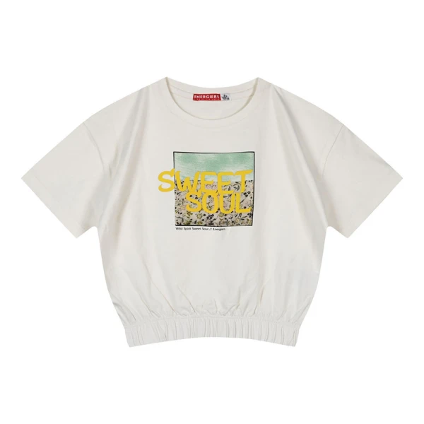 ENERGIERS GIRL\'S BLOUSE ECRU