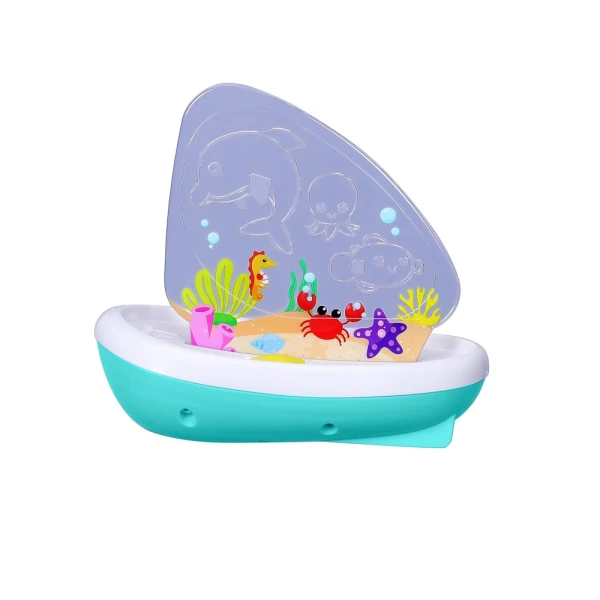 BBURAGO JUNIOR SPLASH N PLAY LIGHT UP SAILBOAT
