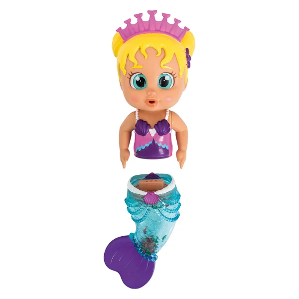 ΠΛΑΤΣΟΥΛΙΝΙΑ SHIMMER MERMAIDS ΚΟΥΚΛΑ ΜΠΑΝΙΟΥ ΛΑΜΠΕΡΗ ΟΥΡΑ - 3 ΣΧΕΔΙΑ