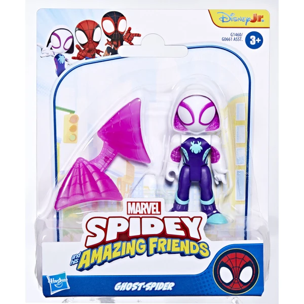 SPIDEY AND HIS AMAZING FRIENDS FIGURE 7.5 cm WITH ACCESSORY GHOST-SPIDER
