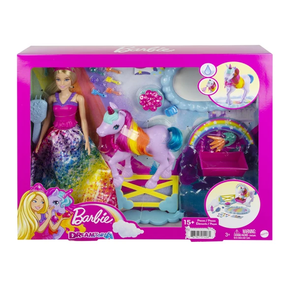 ΚΟΥΚΛΑ BARBIE ΠΡΙΓΚΙΠΙΣΣΑ ΚΑΙ ΜΟΝΟΚΕΡΟΣ