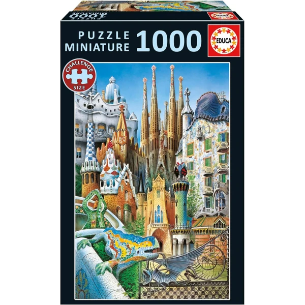 EDUCA ΠΑΖΛ 1000 τεμ. COLLAGE GAUDI
