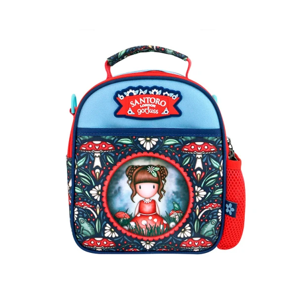 GORJUSS SANTORO LUNCH BAG - LITTLE MUSHROOM