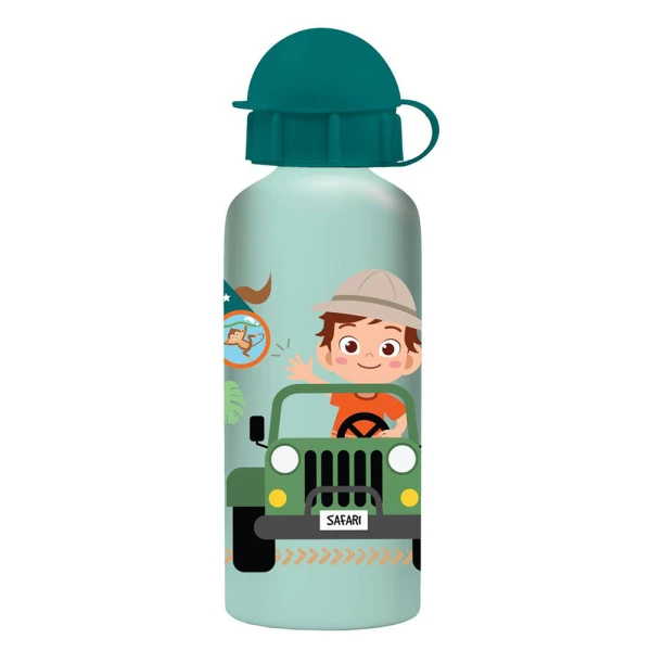 MUST ALUMINUM CANTEEN 500ml BOY 6.5X21 cm - 4 DESIGNS