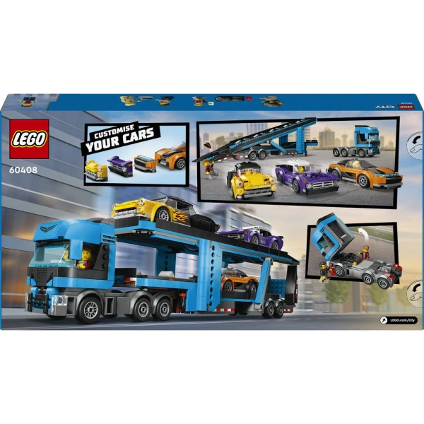LEGO® CITY CAR TRANSPORTER TRUCK WITH SPORTS CARS