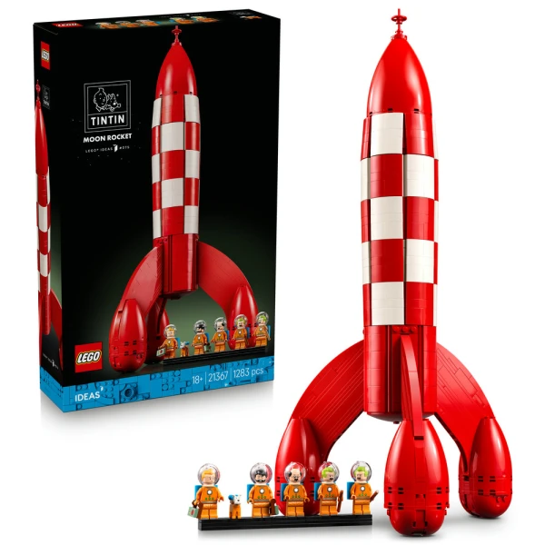 LEGO® IDEAS TINTIN® MOON ROCKET