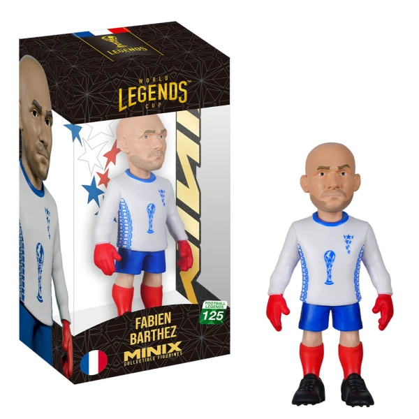 MINIX LEGENDS WORLD CUP FRANCE FIGURE 12 cm FABIEN BARTHEZ