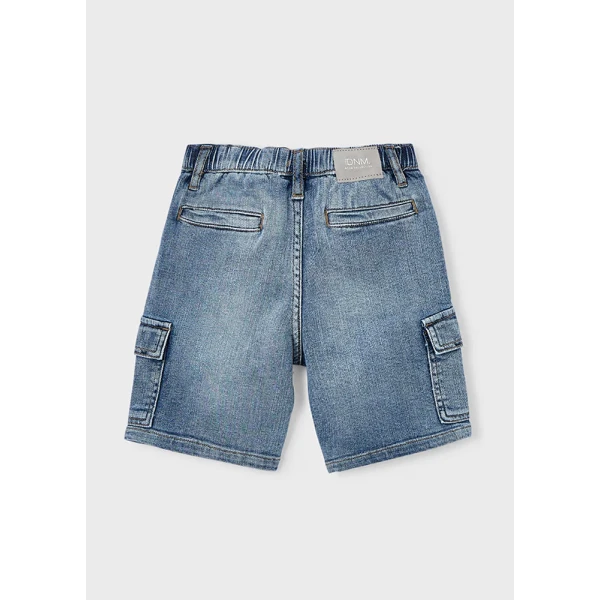 MAYORAL BERMUDA PANTS DENIM CARGO DENIM BRIGHT