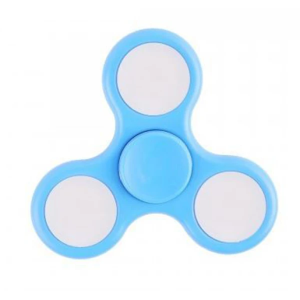 FIDGET SPINNER ΠΛΑΣΤΙΚΟ 1 ΛΕΠΤΟ ΜΕ ΦΩΣ - 3 ΧΡΩΜΑΤΑ