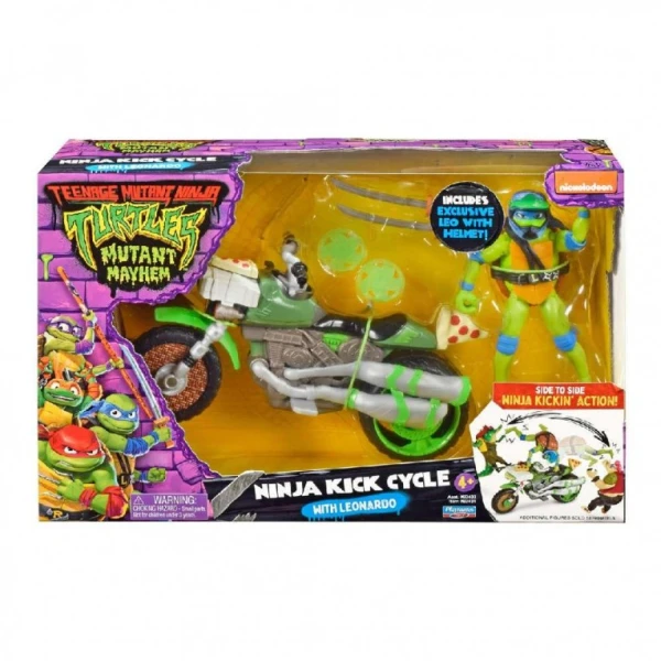 TMNT MOVIE ΟΧΗΜΑ ΜΕ ΦΙΓΟΥΡΑ - 2 ΣΧΕΔΙΑ