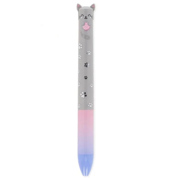 LEGAMI ΣΤΥΛΟ BALLPOINT 2 ΧΡΩΜΑΤΩΝ CLICK & CLACK - KITTY