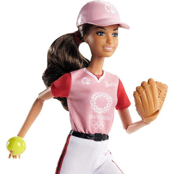 BARBIE ΟΛΥΜΠΙΑΚΟΙ ΑΓΩΝΕΣ ΑΘΛΗΤΡΙΑ SOFTBALL - BASEBALL