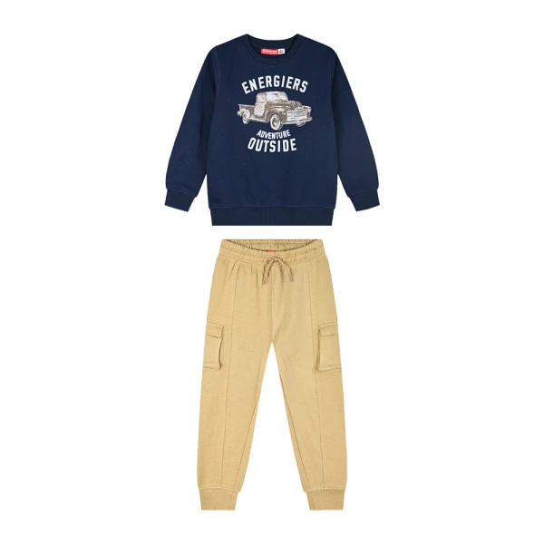 ENERGIERS BEBE BOY JUMPSUIT BEIGE
