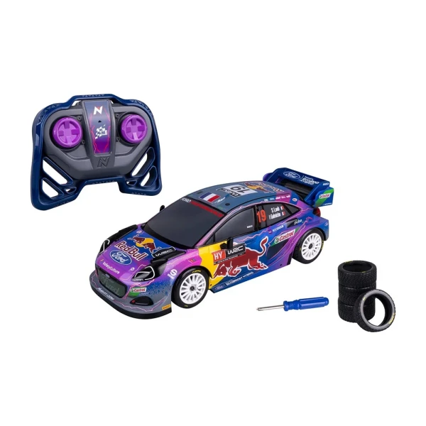NIKKO ΤΗΛΕΚΑΤΕΥΘΥΝΟΜΕΝΟ ΑΥΤΟΚΙΝΗΤΟ WRC RED BULL NIGHT MODE ΜΕ EXTRA ΛΑΣΤΙΧΑ