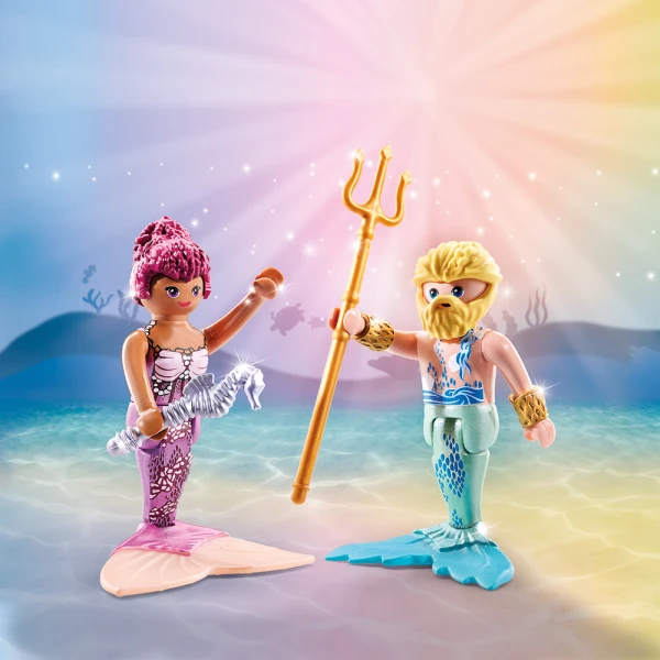 PLAYMOBIL DUOPACK ΓΟΡΓΟΝΑ ΚΑΙ ΤΡΙΤΩΝΑΣ