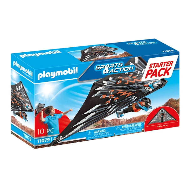 PLAYMOBIL SPORTS & ACTION STARTER PACK ΠΤΗΣΗ ΜΕ ΑΝΕΜΟΠΤΕΡΟ