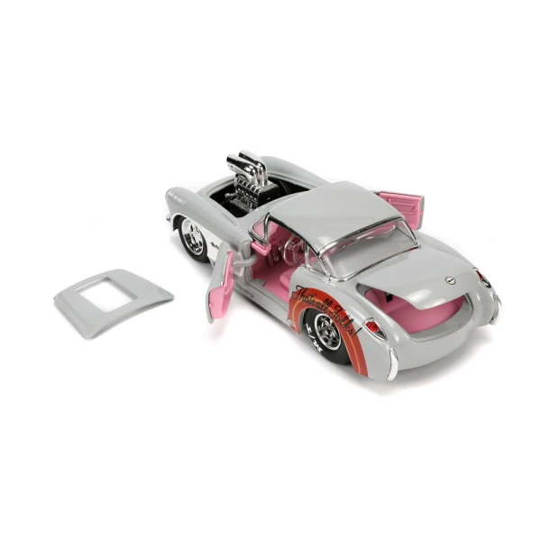 1:24 BUGS BUNNY & 1957 CHEVROLET CORVETTE CAR